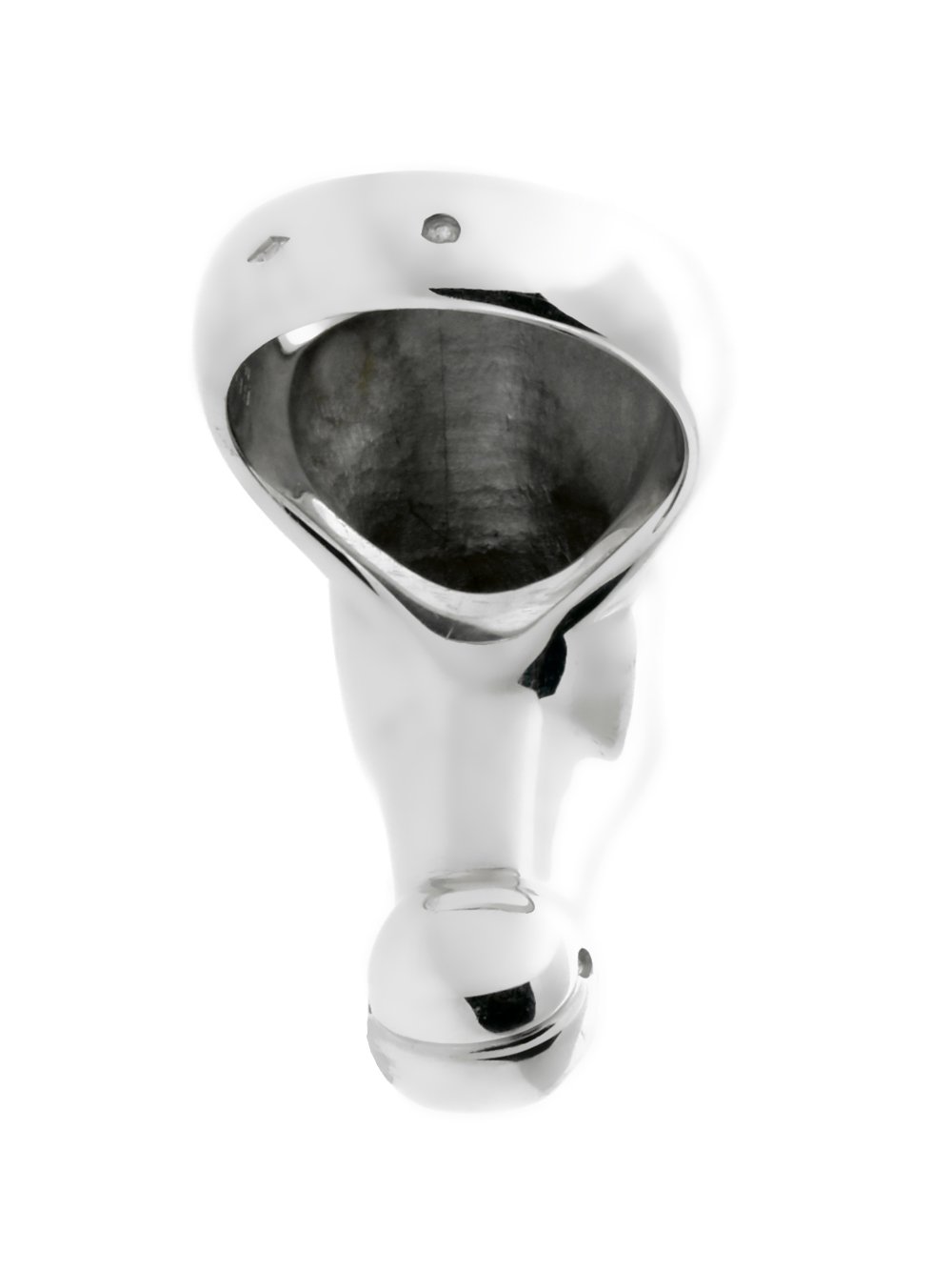 Hermes Galop Horse Diamond Silver Ring