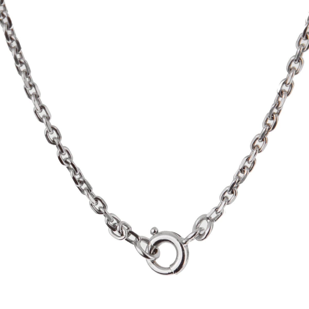 Hermes Graffiti White Gold Pendant Necklace