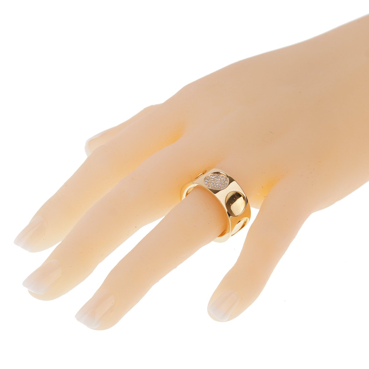 Louis Vuitton Empreinte Diamond Gold Ring