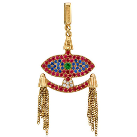 Louis Vuitton Evil Eye Ruby Charm Pendant