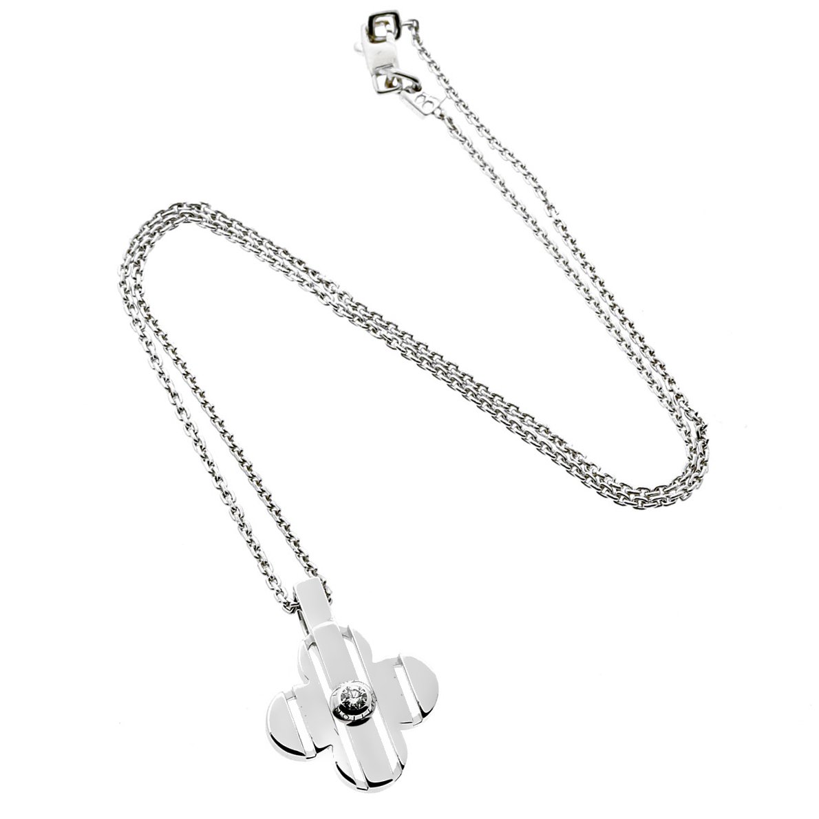 Louis Vuitton Flower Diamond Necklace