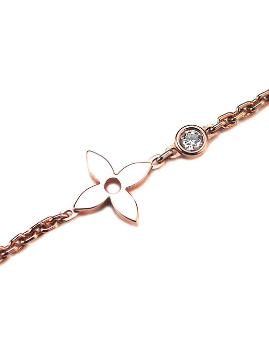 Louis Vuitton Idylle 18k Rose Gold Diamond Necklace