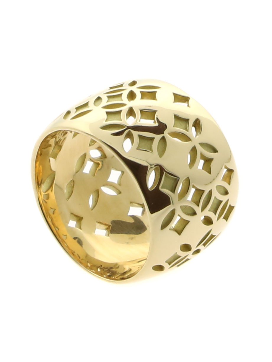 Louis Vuitton Monogram Gold Ring