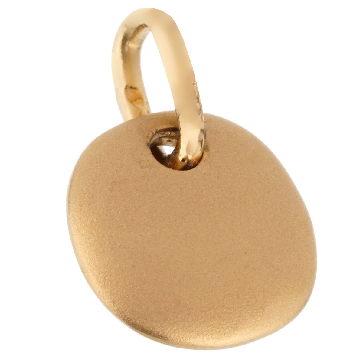 Pomellato 18k Yellow Gold Circular Charm Pendant Necklace