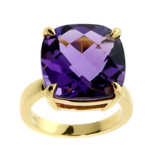 Tiffany & Co Amethyst Gold Ring