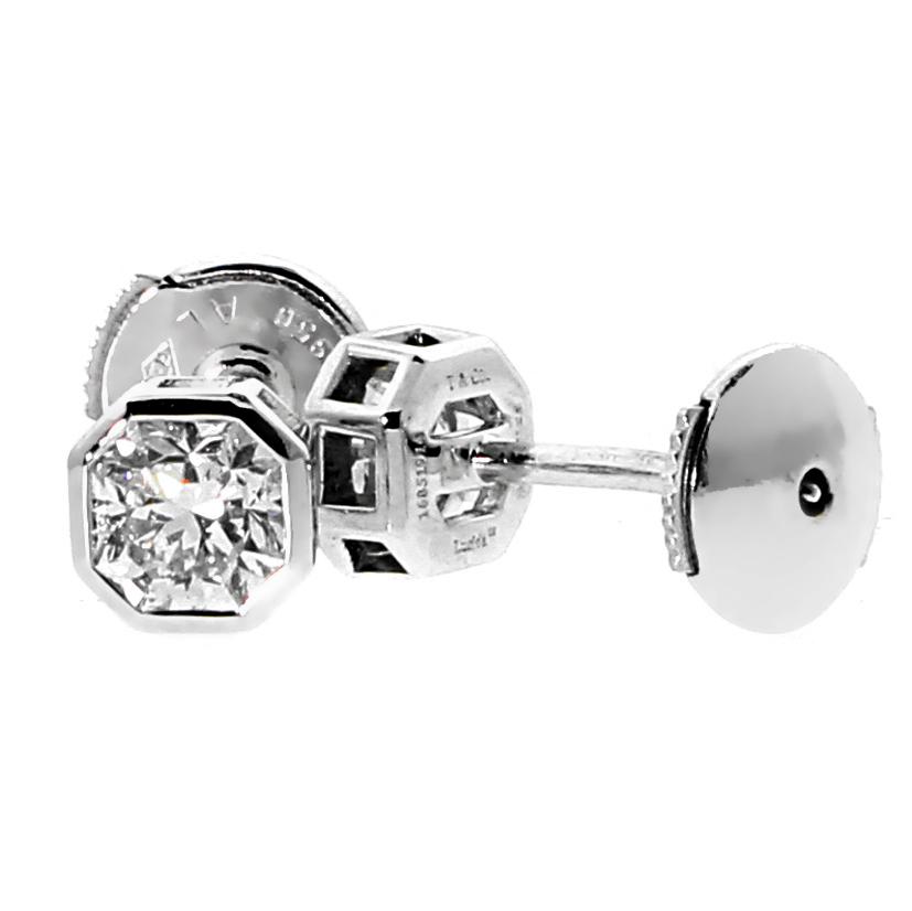 Tiffany & Co Diamond Lucida Platinum Studs