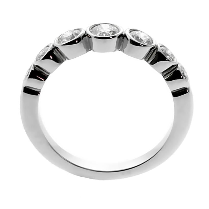 Tiffany & Co Jazz Platinum Diamond Ring Sz 4 1/4