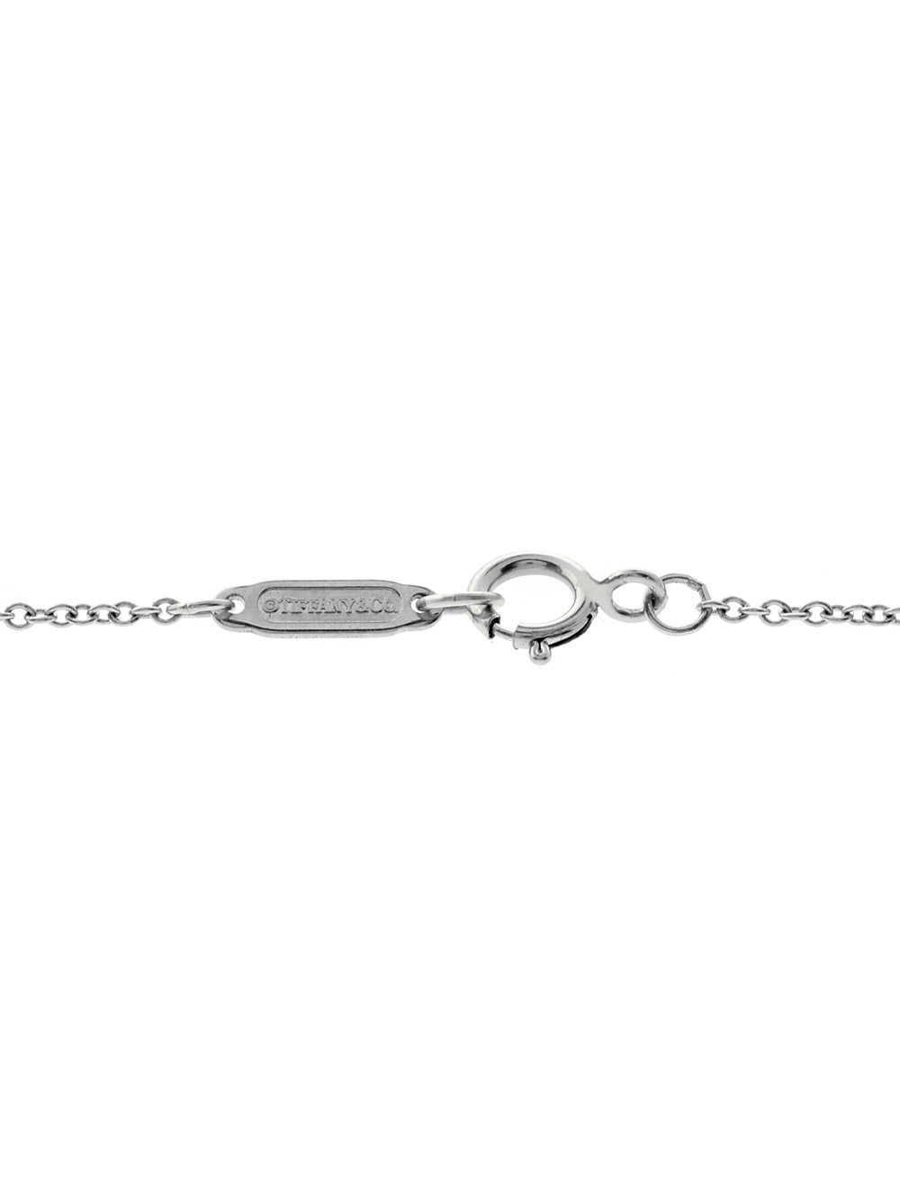 Tiffany & Co Turquoise Diamond Platinum Necklace