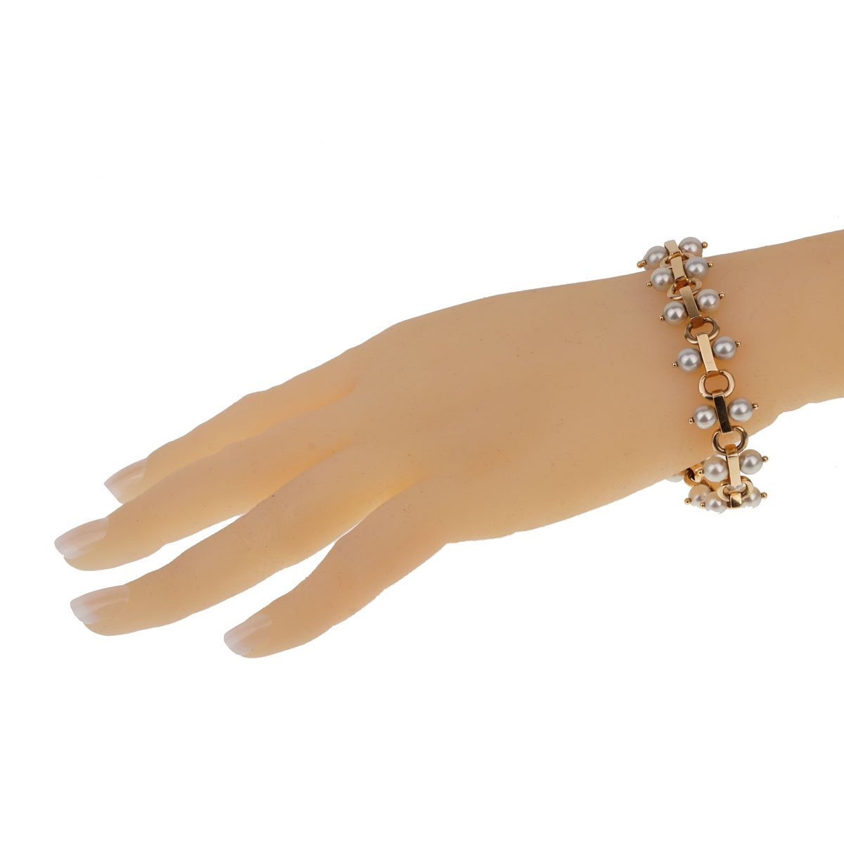 Tiffany & Co Vintage Pearl Yellow Gold Bracelet