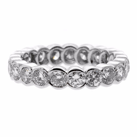 Van Cleef & Arpels Diamond Eternity White Gold Band