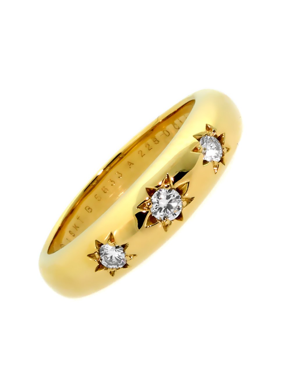 Van Cleef & Arpels Diamond Gold Ring