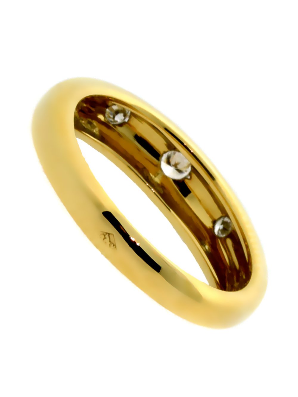 Van Cleef & Arpels Diamond Gold Ring