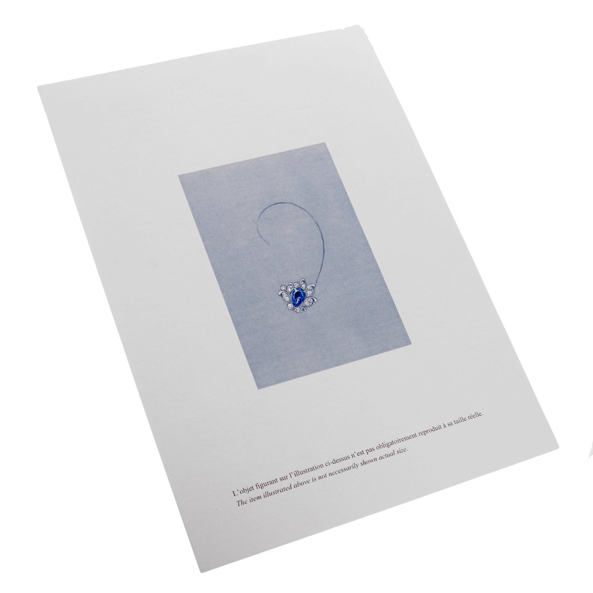 Van Cleef & Arpels Les Jardins 18k White Gold Tanzanite & Diamond Suite