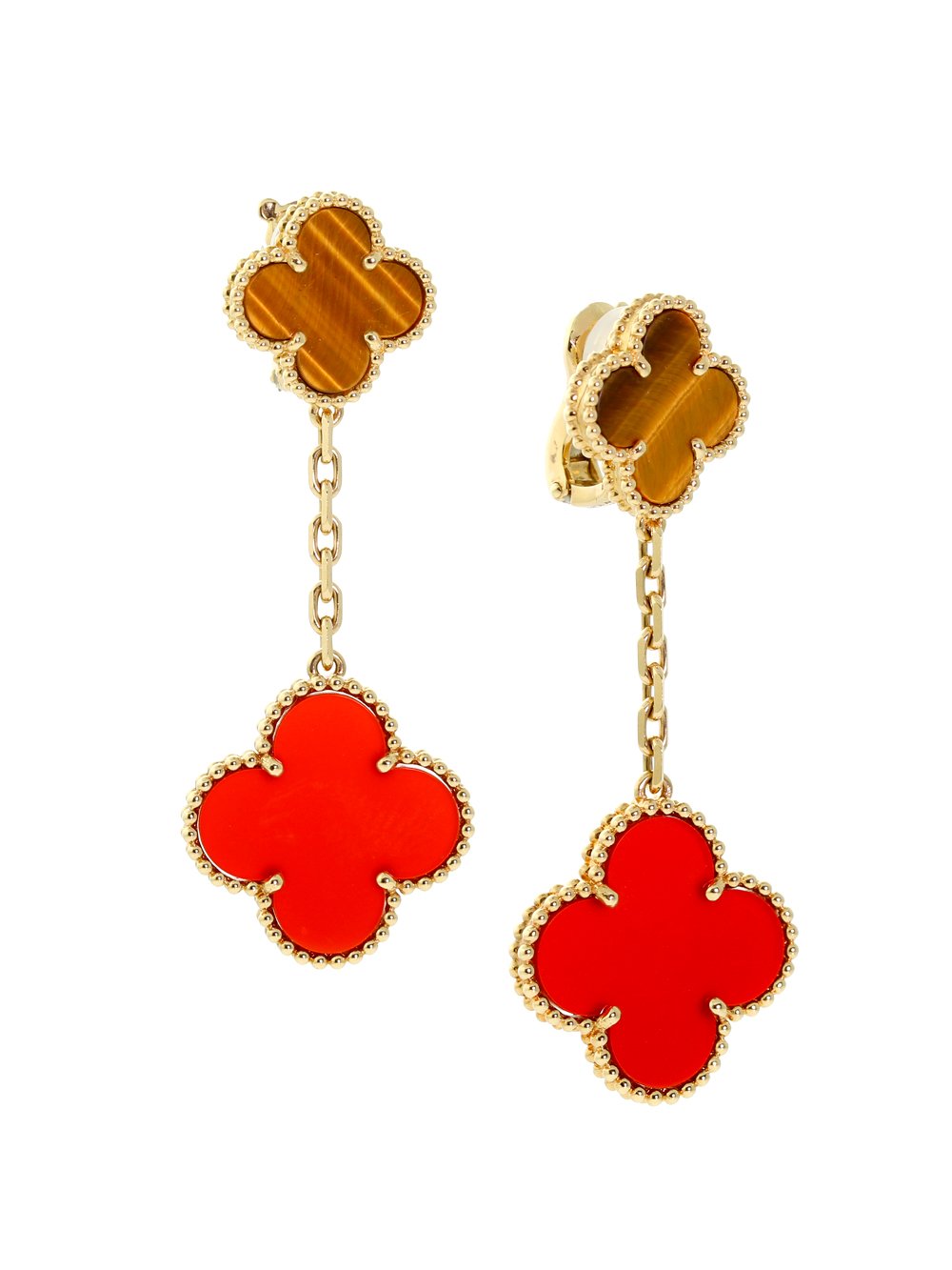 Van Cleef Arpels Magic Alhambra Gold Earrings