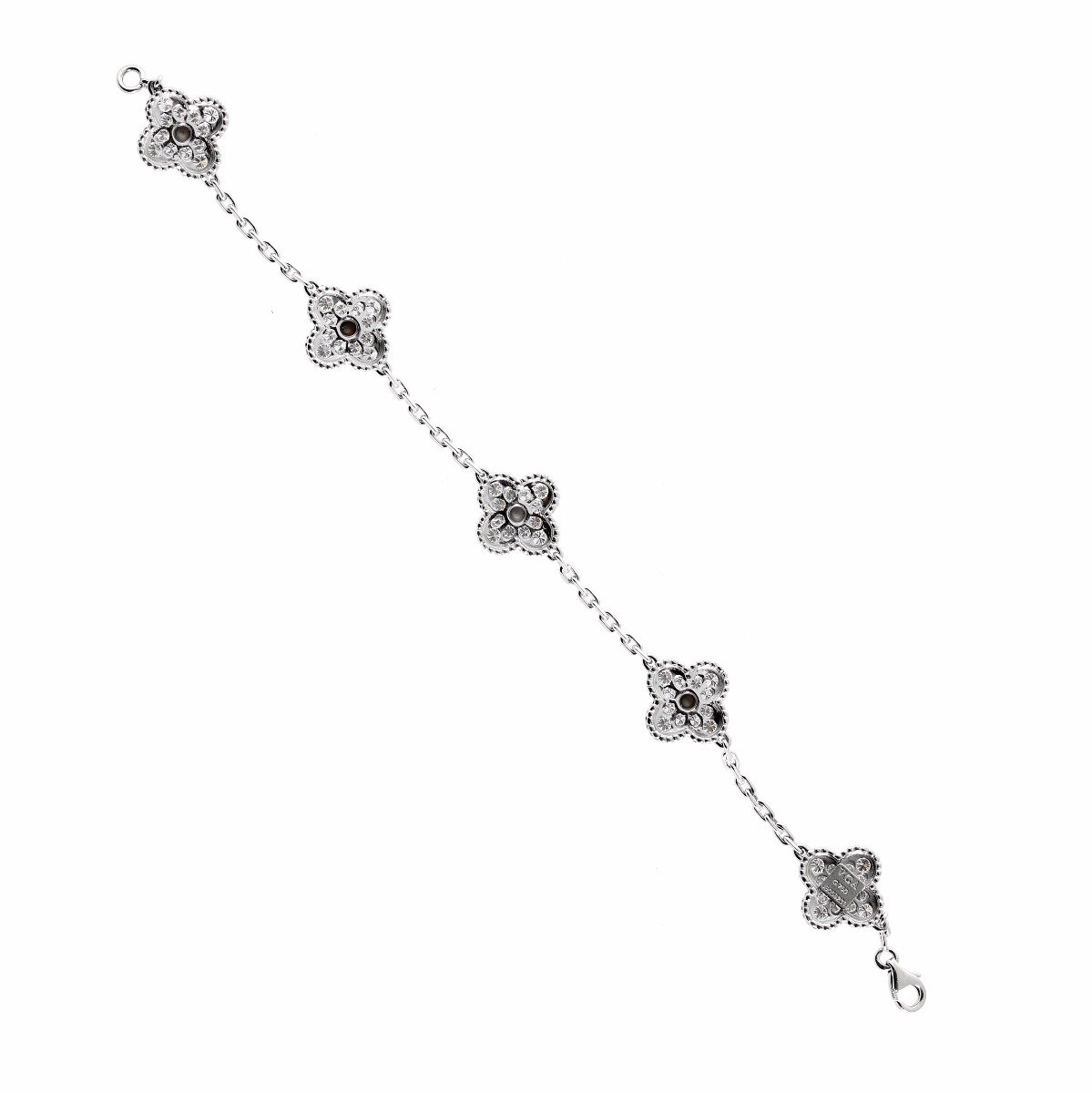 Van Cleef & Arpels Vintage Alhambra Diamond Bracelet