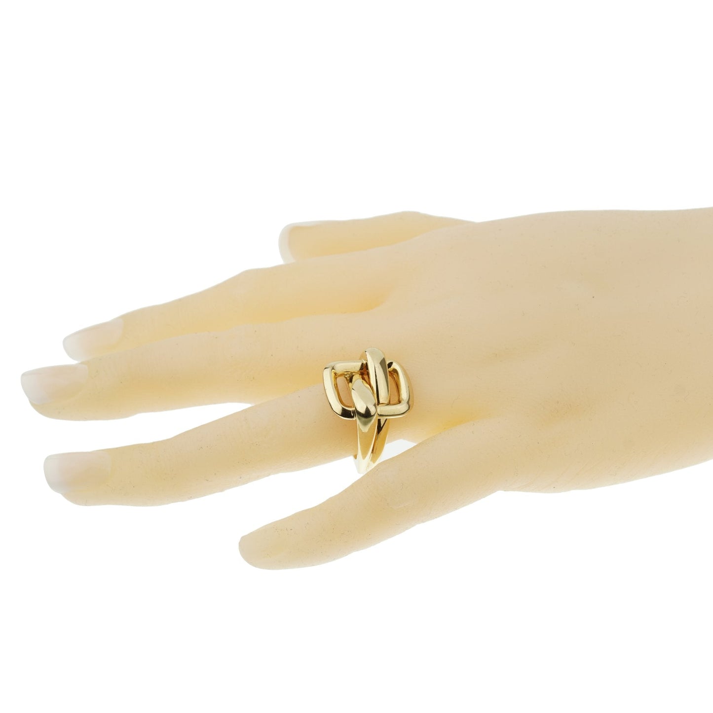 Van Cleef & Arpels Vintage Bypass Yellow Gold Ring
