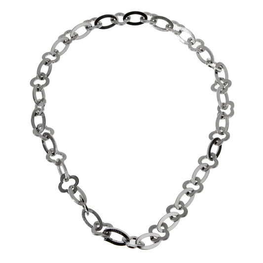 Van Cleef & Arpels White Gold Byzantine Necklace