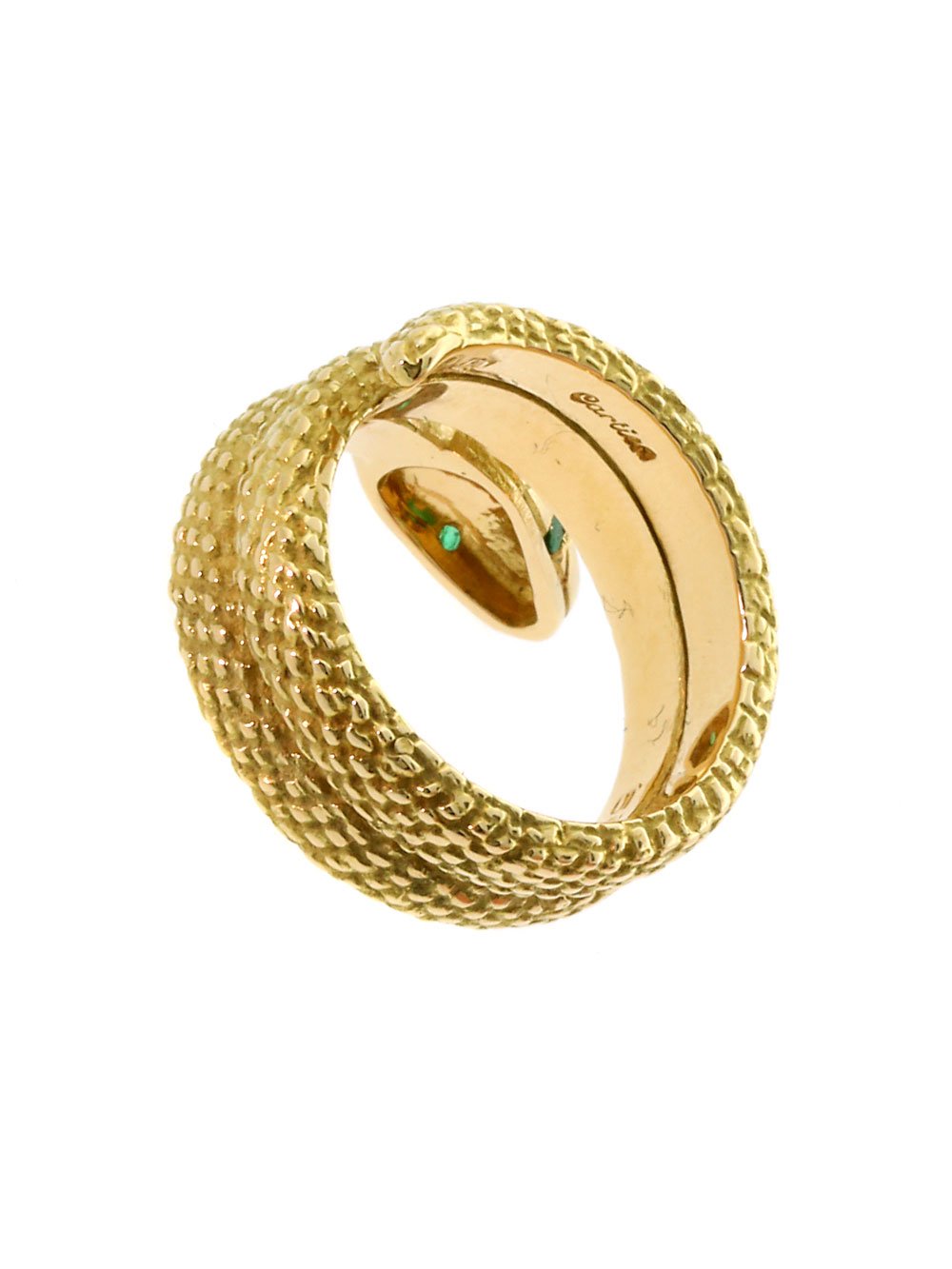Vintage Cartier Snake Gold Ring
