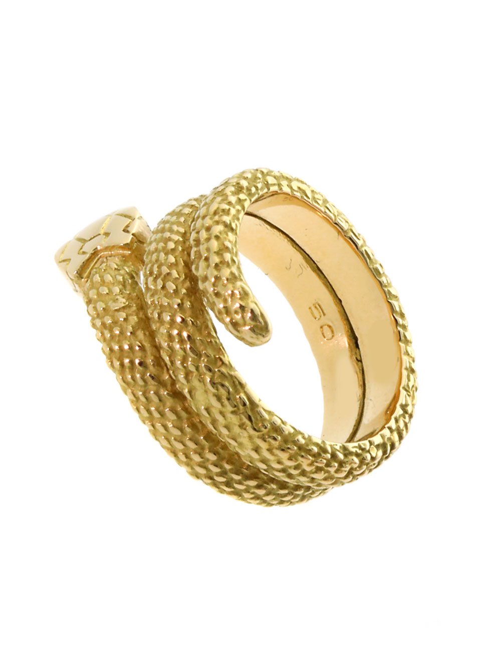 Vintage Cartier Snake Gold Ring