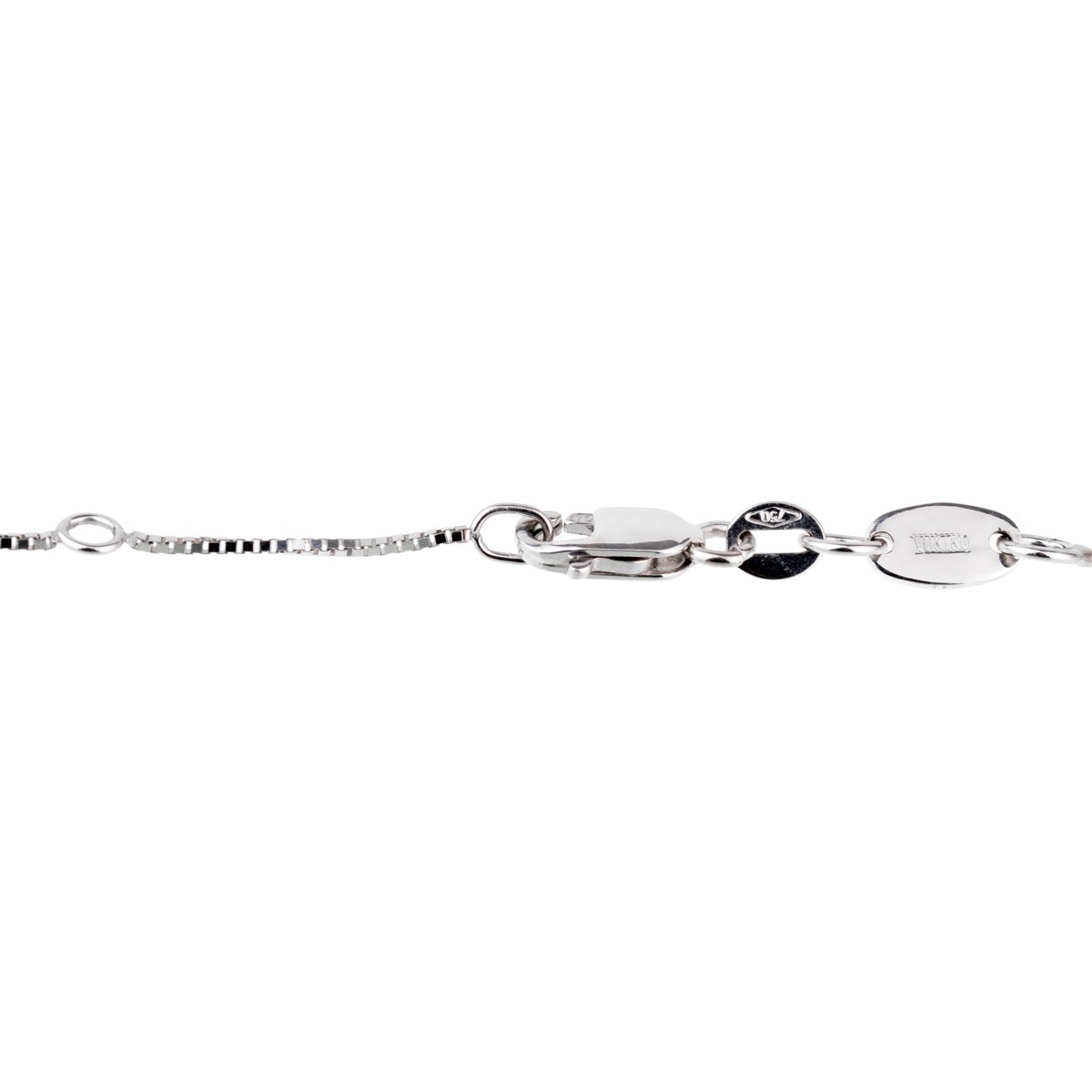 Yukiko Diamond Flame White & Rose Gold Necklace