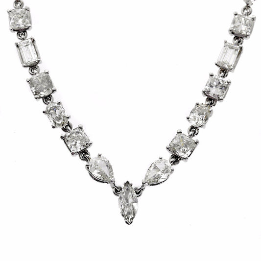 31 Carat Diamond Tennis Necklace