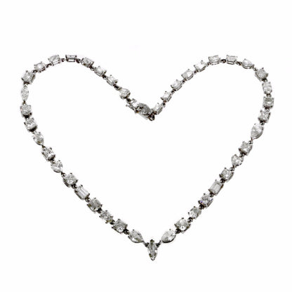 31 Carat Diamond Tennis Necklace