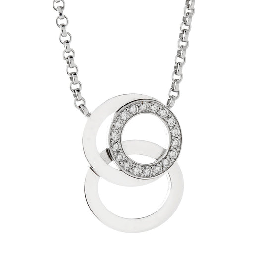 Audemars Piguet Millenary Diamond 18k White Gold Necklace