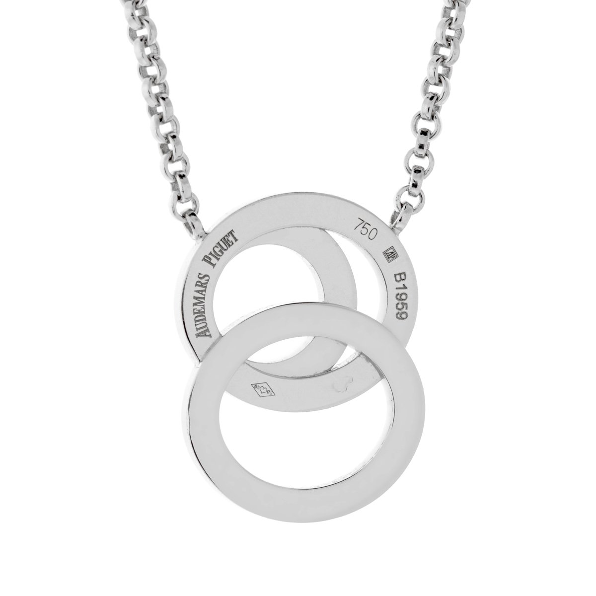 Audemars Piguet Millenary Diamond 18k White Gold Necklace