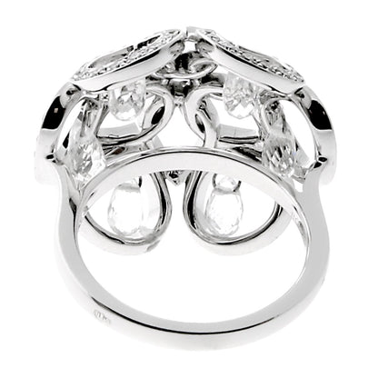 Boucheron Diamond Briolette White Gold Ring