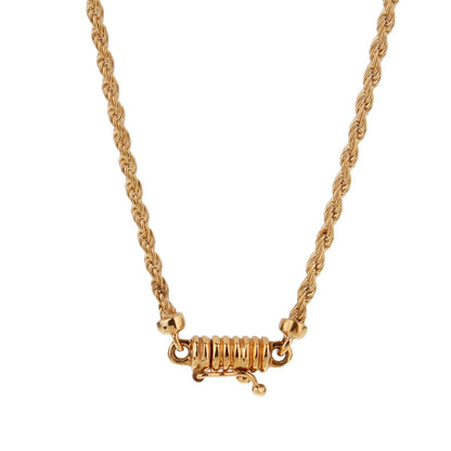 Boucheron Vintage Diamond 18k Yellow Gold Necklace