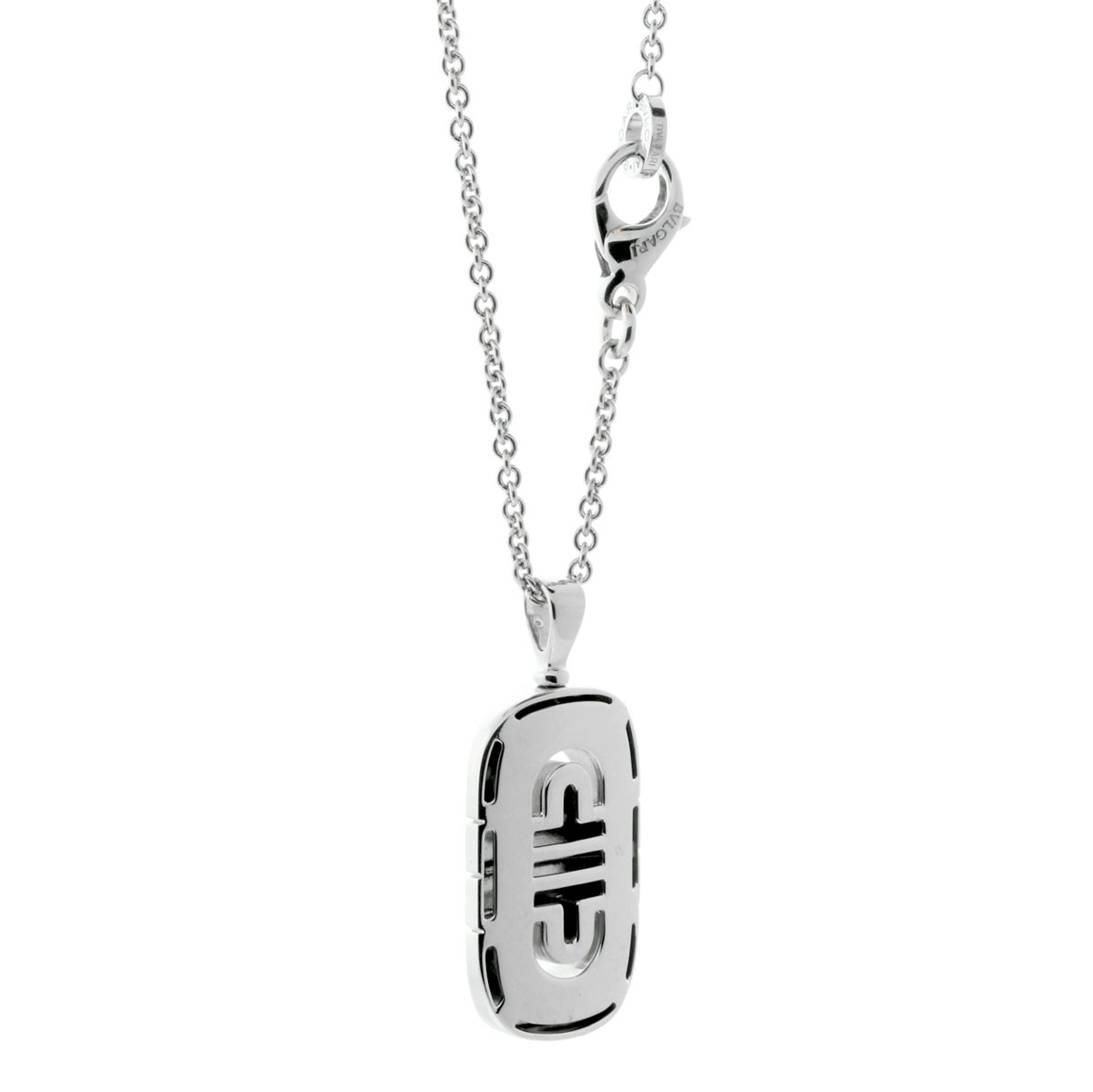 Bulgari Parentesi White Gold Necklace