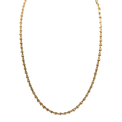 Bulgari Vintage Yellow Gold Sautoir Necklace