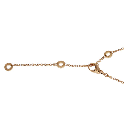 Bvlgari B.zero1 Legend Black Ceramic Rose Gold Pendant Necklace