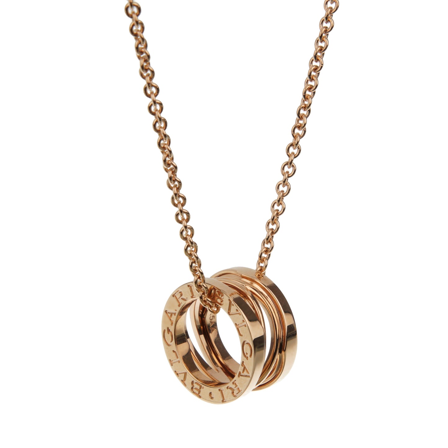 Bvlgari B.zero1 Legends Rose Gold Pendant Necklace