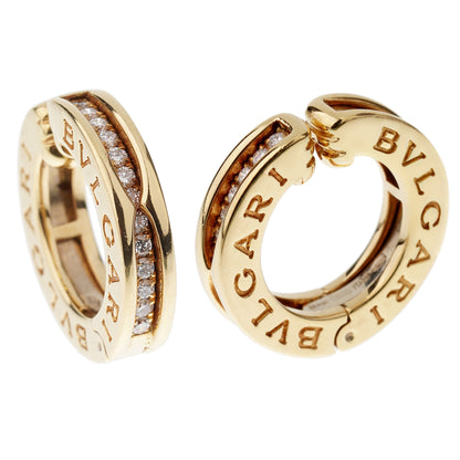 Bvlgari B.Zero1 Vintage Yellow Gold Clip On Earrings