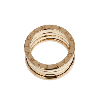Bvlgari B.zero1 18k Yellow Gold Band Ring Sz 5 1/2