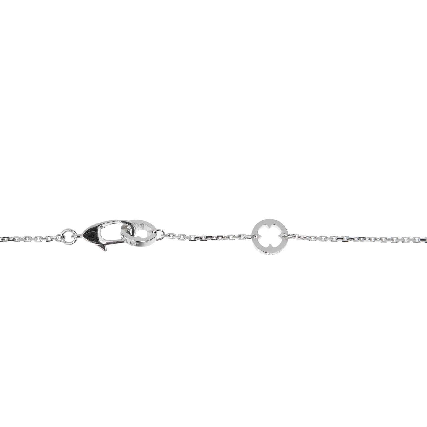 Bvlgari Fiorever Diamond White Gold Pendant Necklace