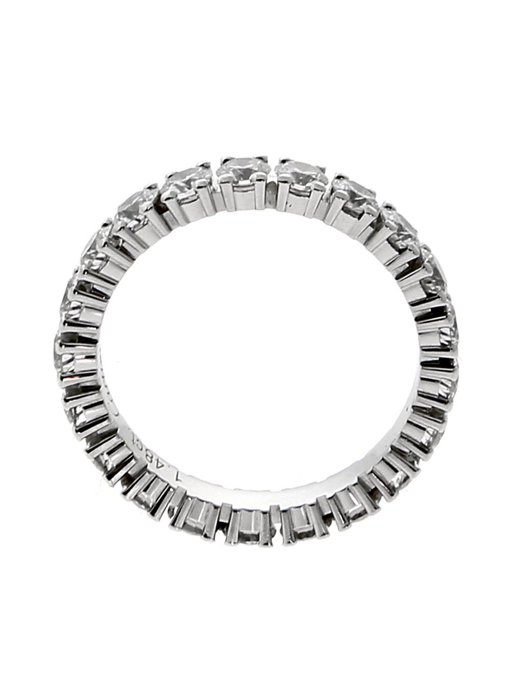 Cartier Diamond Eternity Platinum Ring
