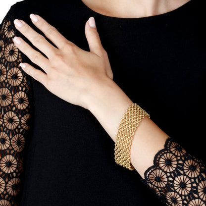 Cartier Geroges Lenfant Paris Vintage Woven Bracelet
