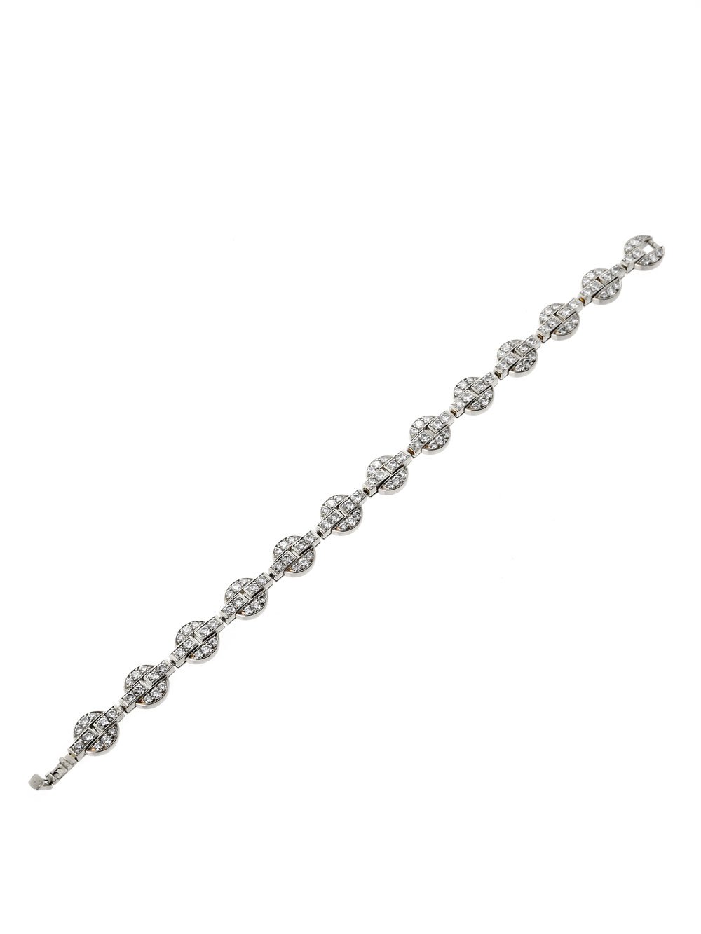 Cartier Himalia Diamond White Gold Bracelet