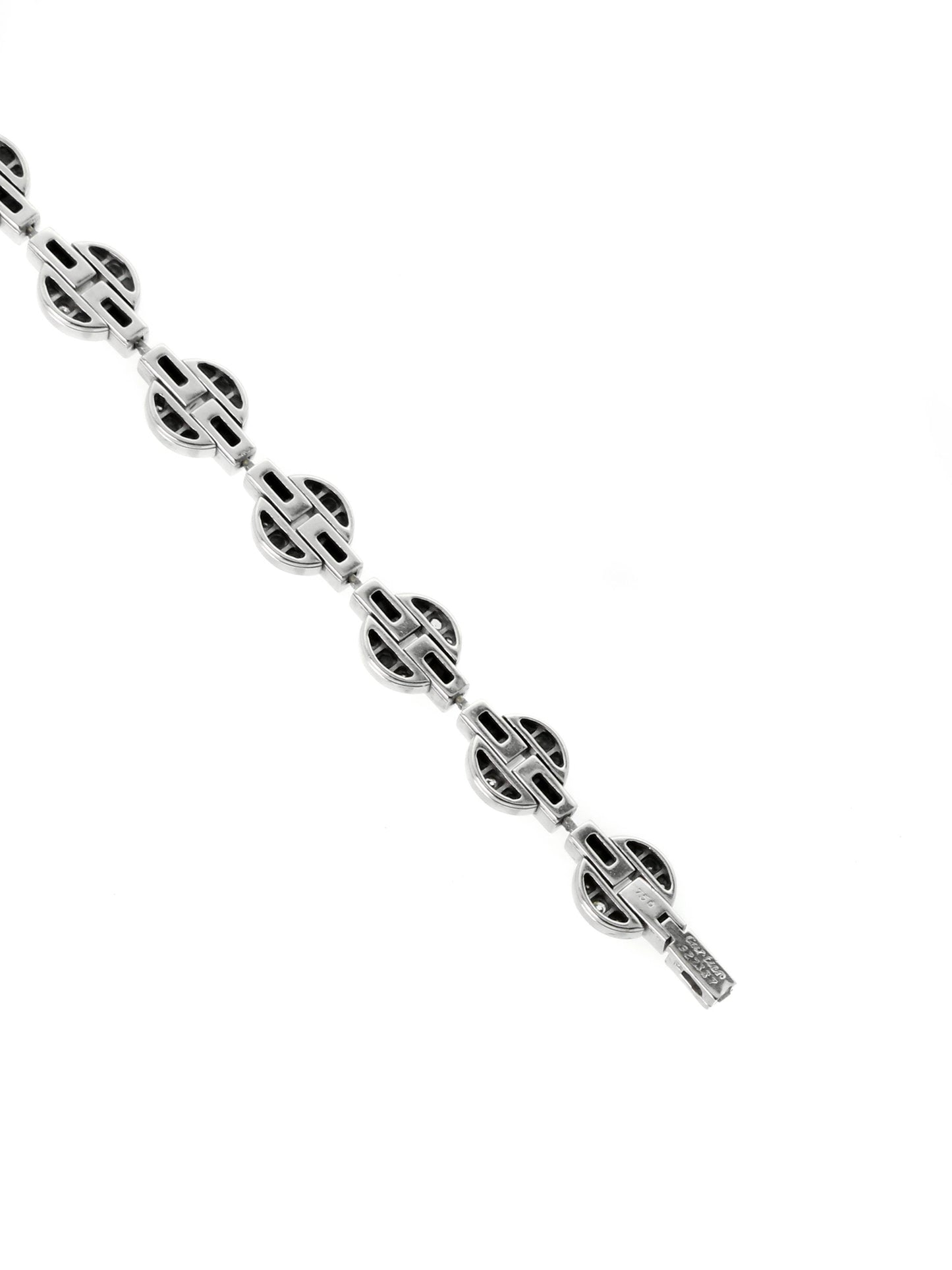 Cartier Himalia Diamond White Gold Bracelet