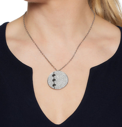 Cartier Love Pave Diamond White Gold Necklace