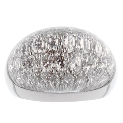 Cartier Myst Diamond Rock Crystal White Gold Ring