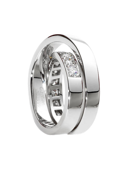 Cartier Nouvelle Vague Diamond White Gold Ring