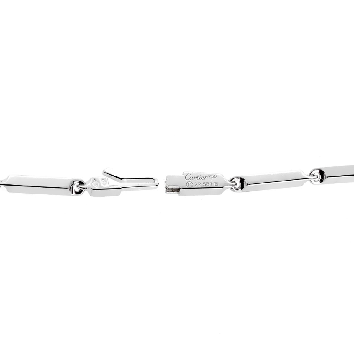 Cartier Panthere Diamond White Gold Necklace