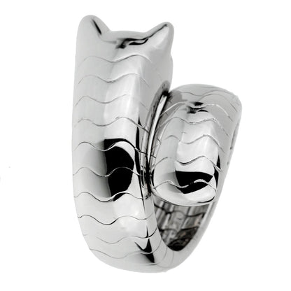 Cartier Panthere White Gold Ladies Ring