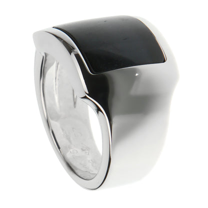 Cartier Santos White Gold Hawks Eye Cocktail Ring