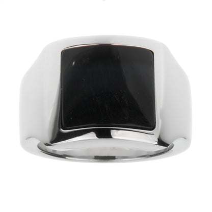 Cartier Santos White Gold Hawks Eye Cocktail Ring