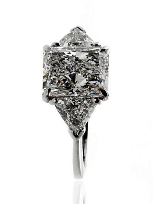 Cartier Starburst Diamond Engagement Ring in Platinum