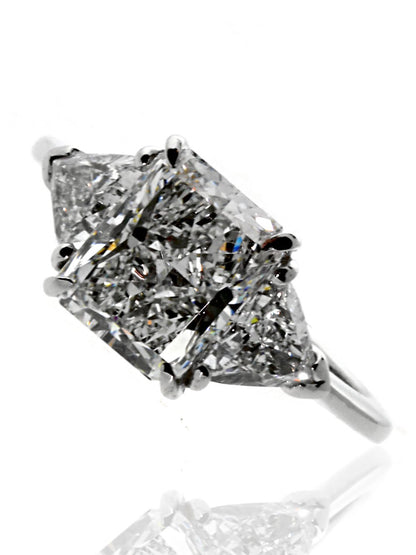 Cartier Starburst Diamond Engagement Ring in Platinum